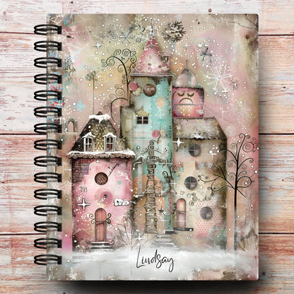 Whimsical Winter Ave. Custom Planner