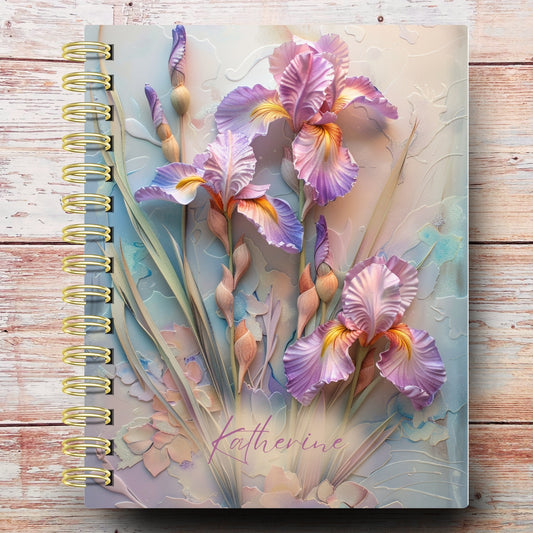 Wild Iris Custom Planner