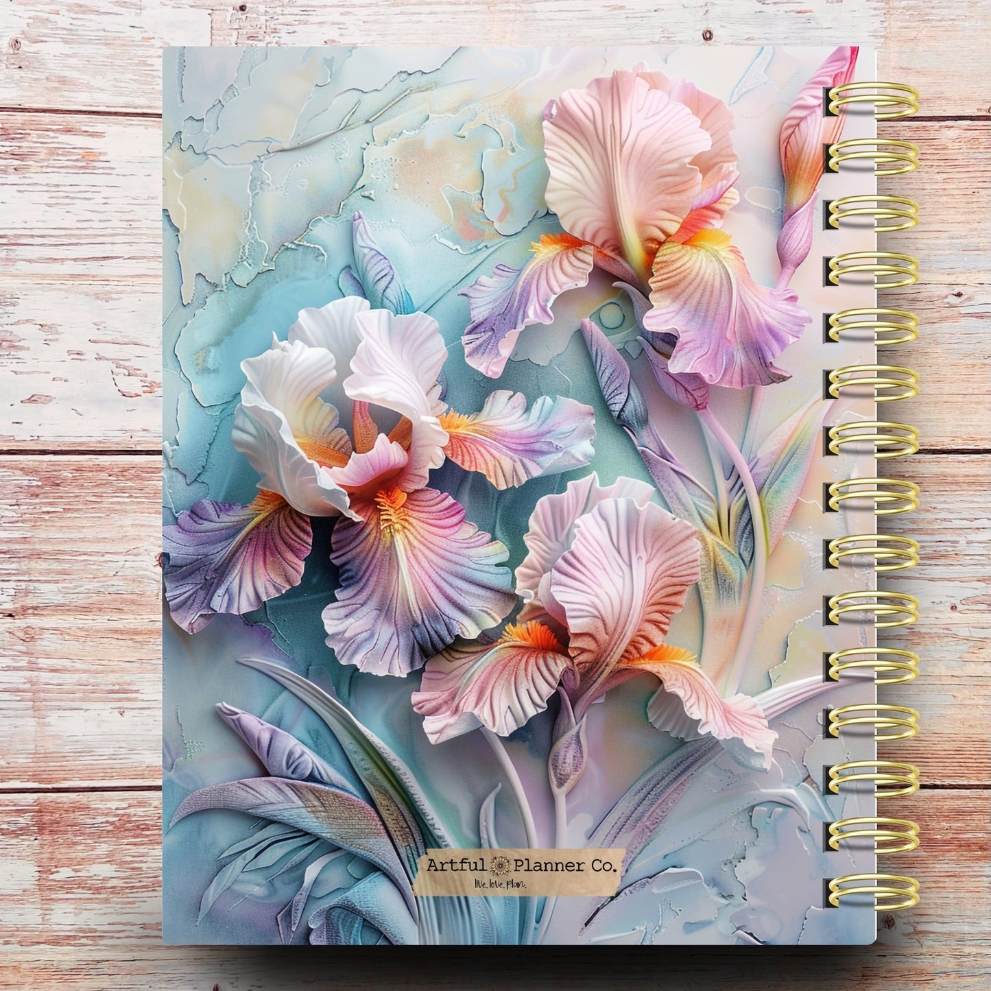 Wild Iris Custom Planner