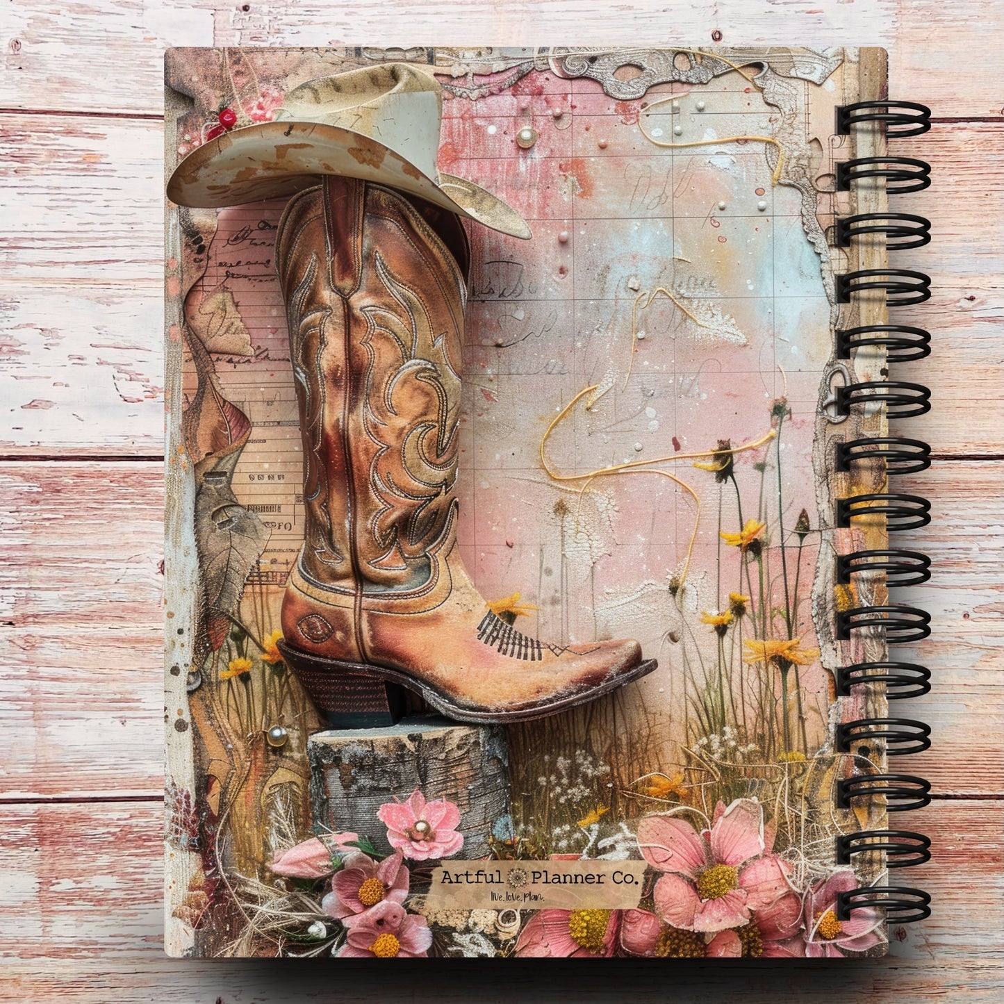 Wild West Cowgirl Custom Planner