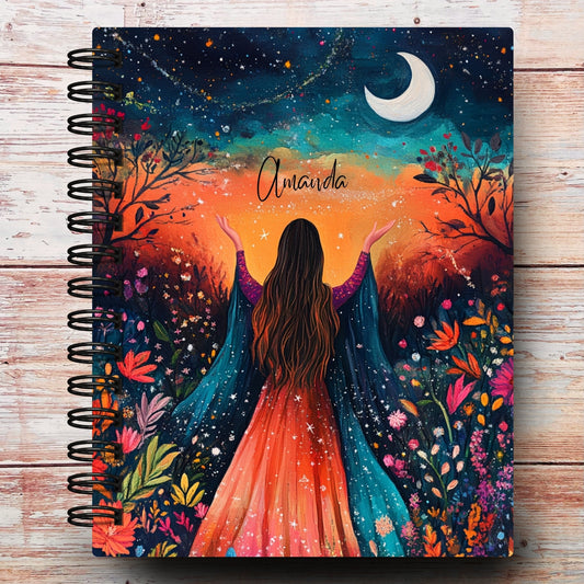 Wildflower Moon Child Custom Planner