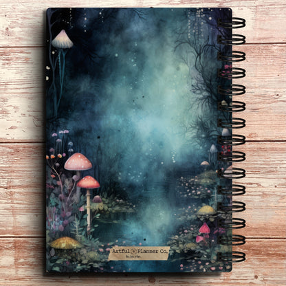 Wildflower Moonscape A5 Custom Planner