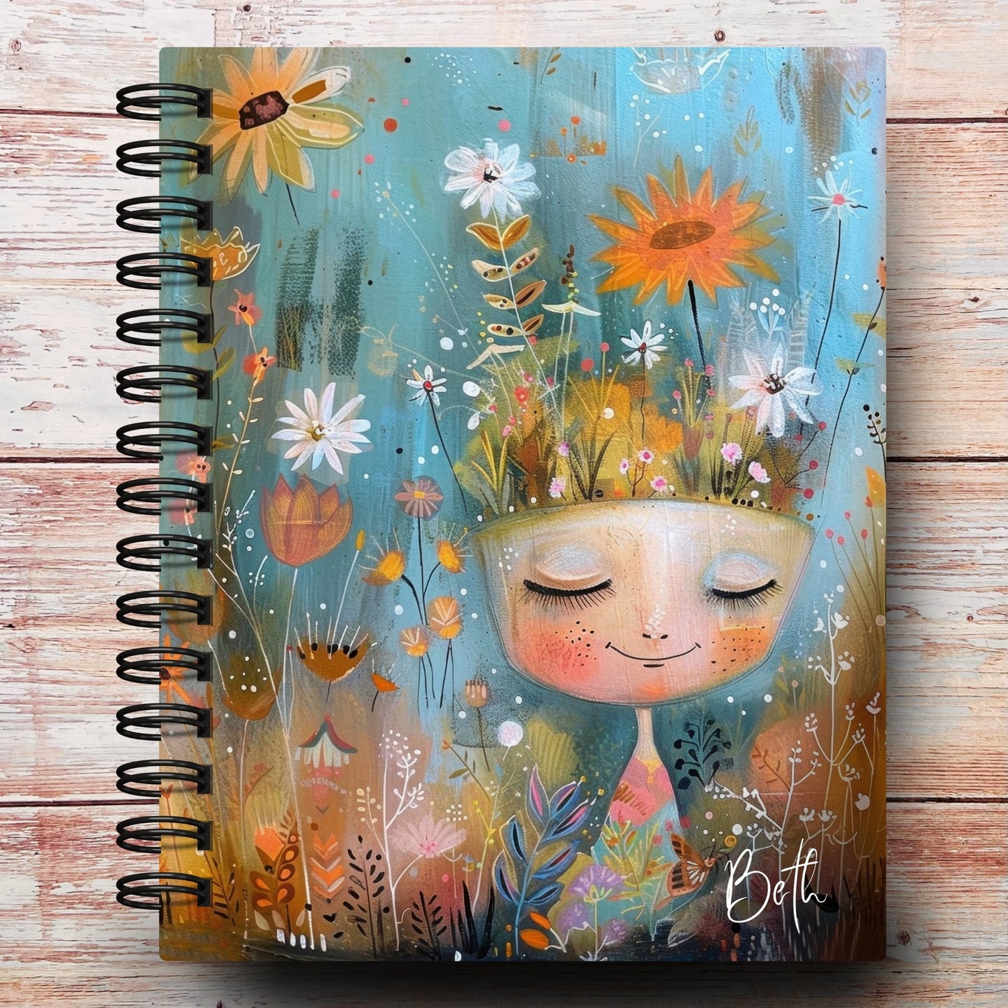 Wildflower Wishes Custom Planner