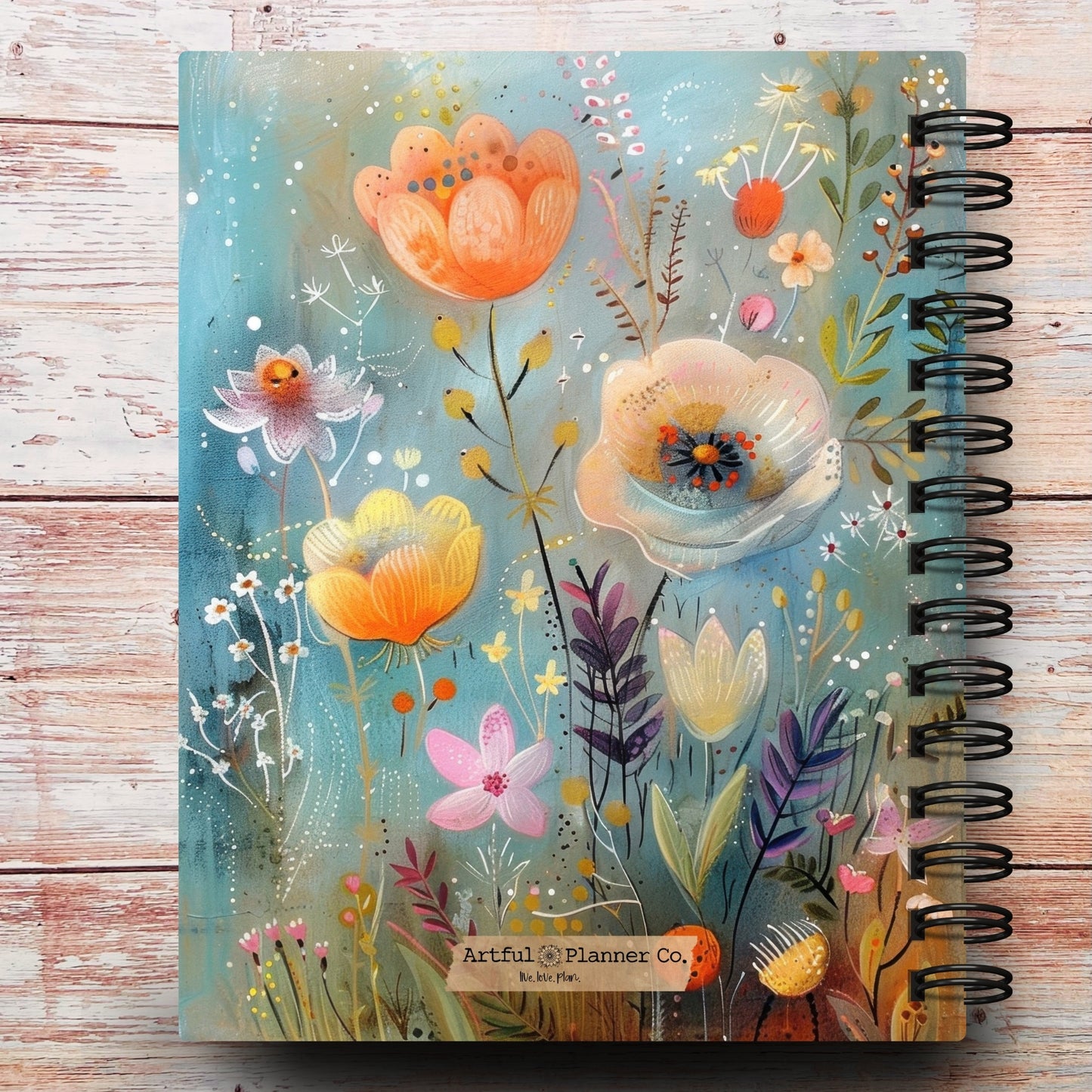 Wildflower Wishes Custom Planner