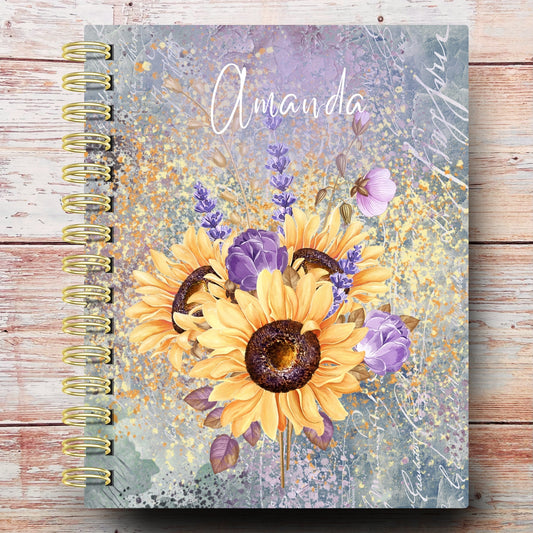 Fields of Sunflowers Custom Notebook Journal