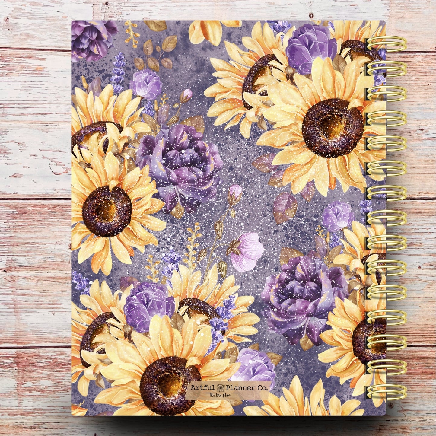 Fields of Sunflowers Custom Notebook Journal
