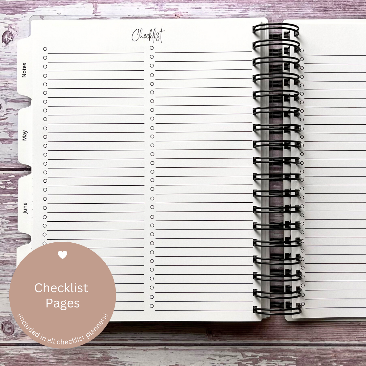 Coffee Time Custom Planner