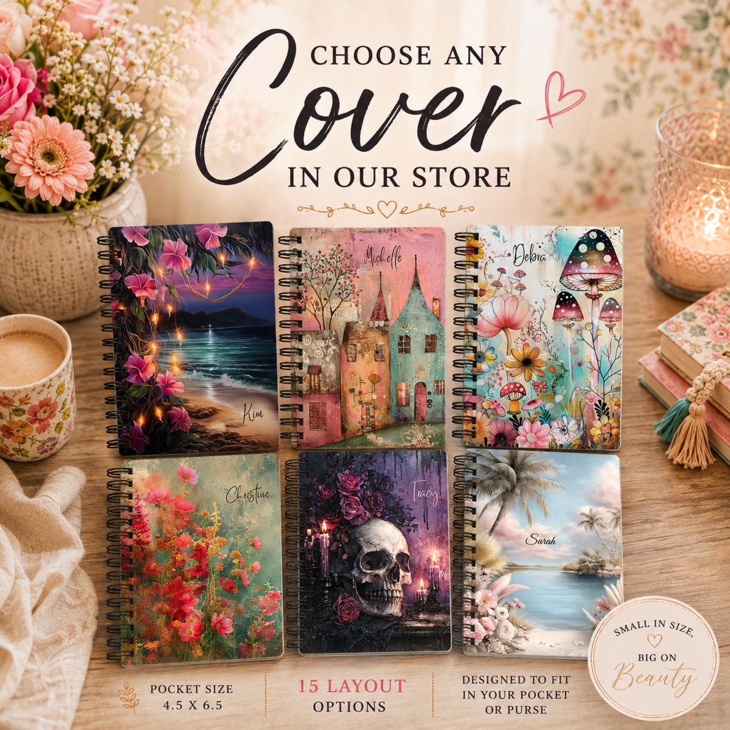 Artful Notebook Littles - Choose Your Cover