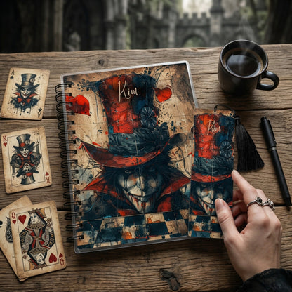 Dark Wonderland Personalized Bookmark