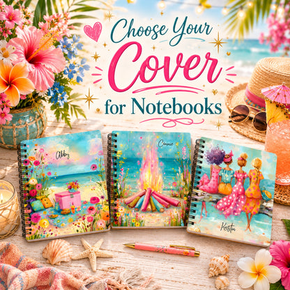 Personalized Notebooks | Girls Trip | Choose Your Cover