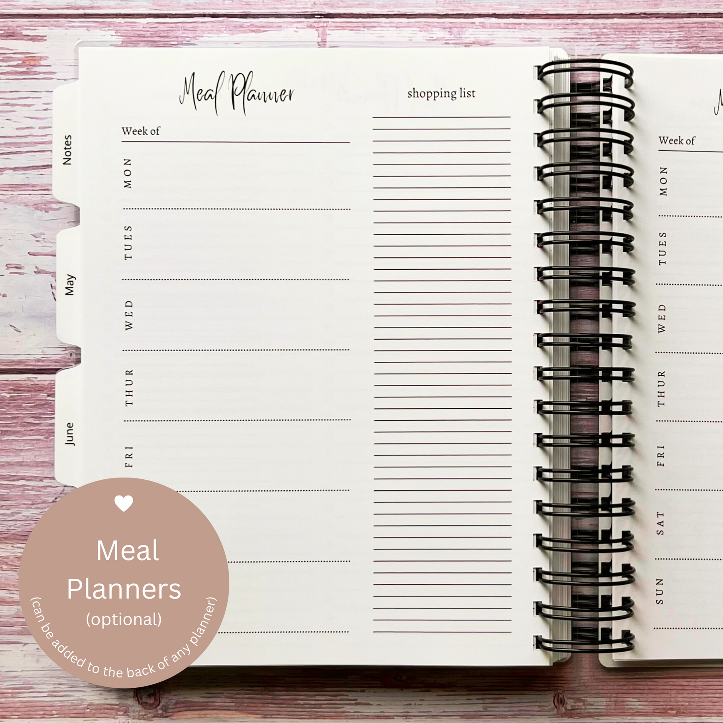 Personalized Boho Wanderer Planner