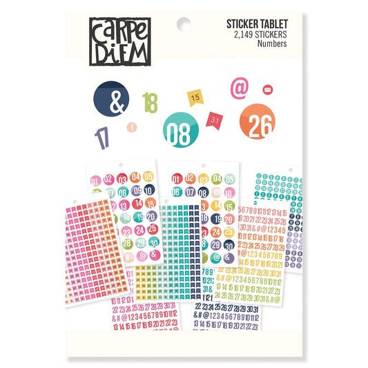 Numbers Sticker Value Pack