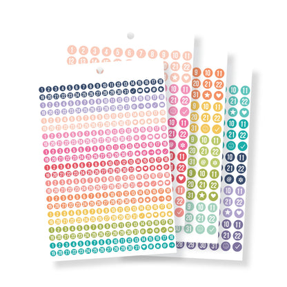 Numbers Sticker Value Pack