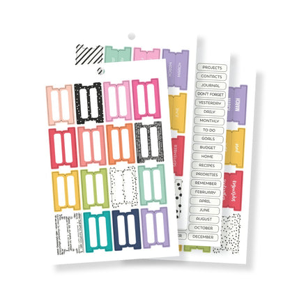 Tabs Sticker Value Pack