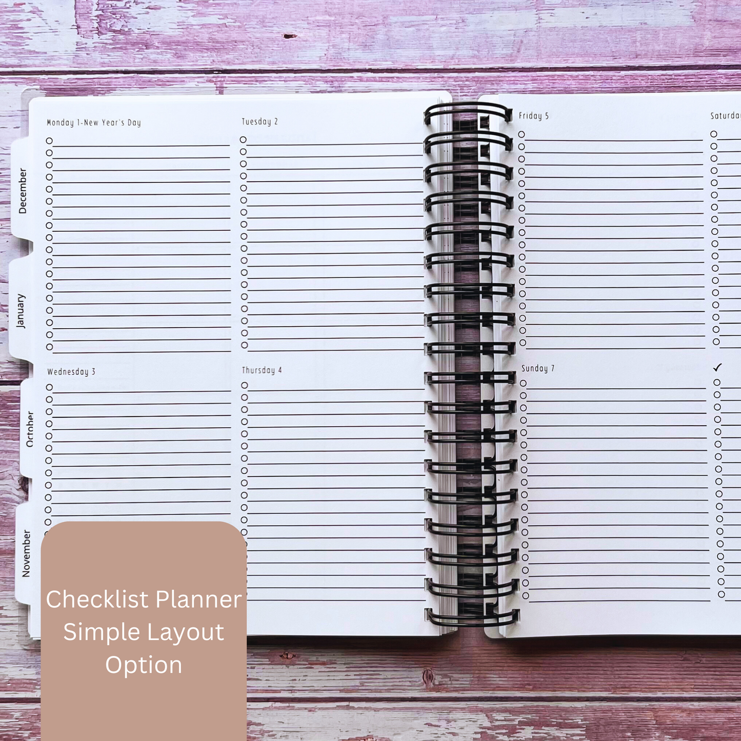 Personalized Tropical Paradise Planner