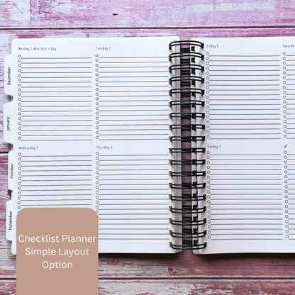 Personalized Hippie Soul Planner