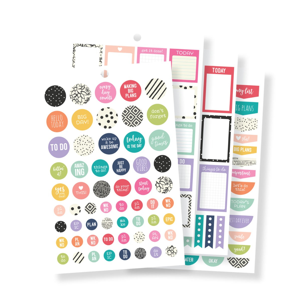 Planner Basic Sticker Value Pack
