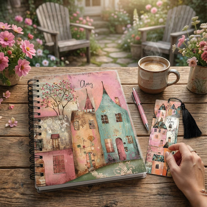Whimsy Lane Personalized Bookmark
