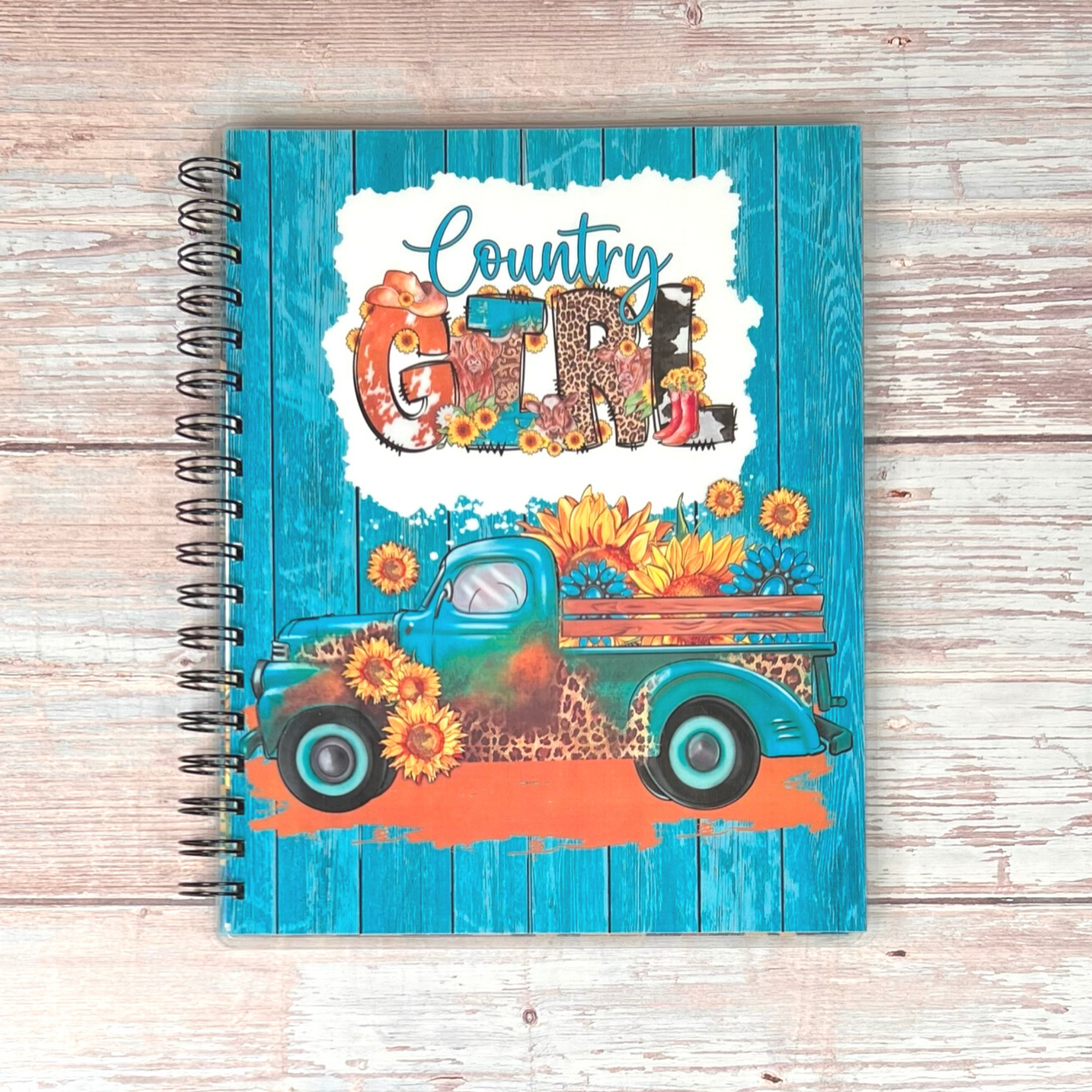 Personalized 6 Month Daily Planner 2023-2024 | Country Girl Daily Planners Artful Planner Co. 