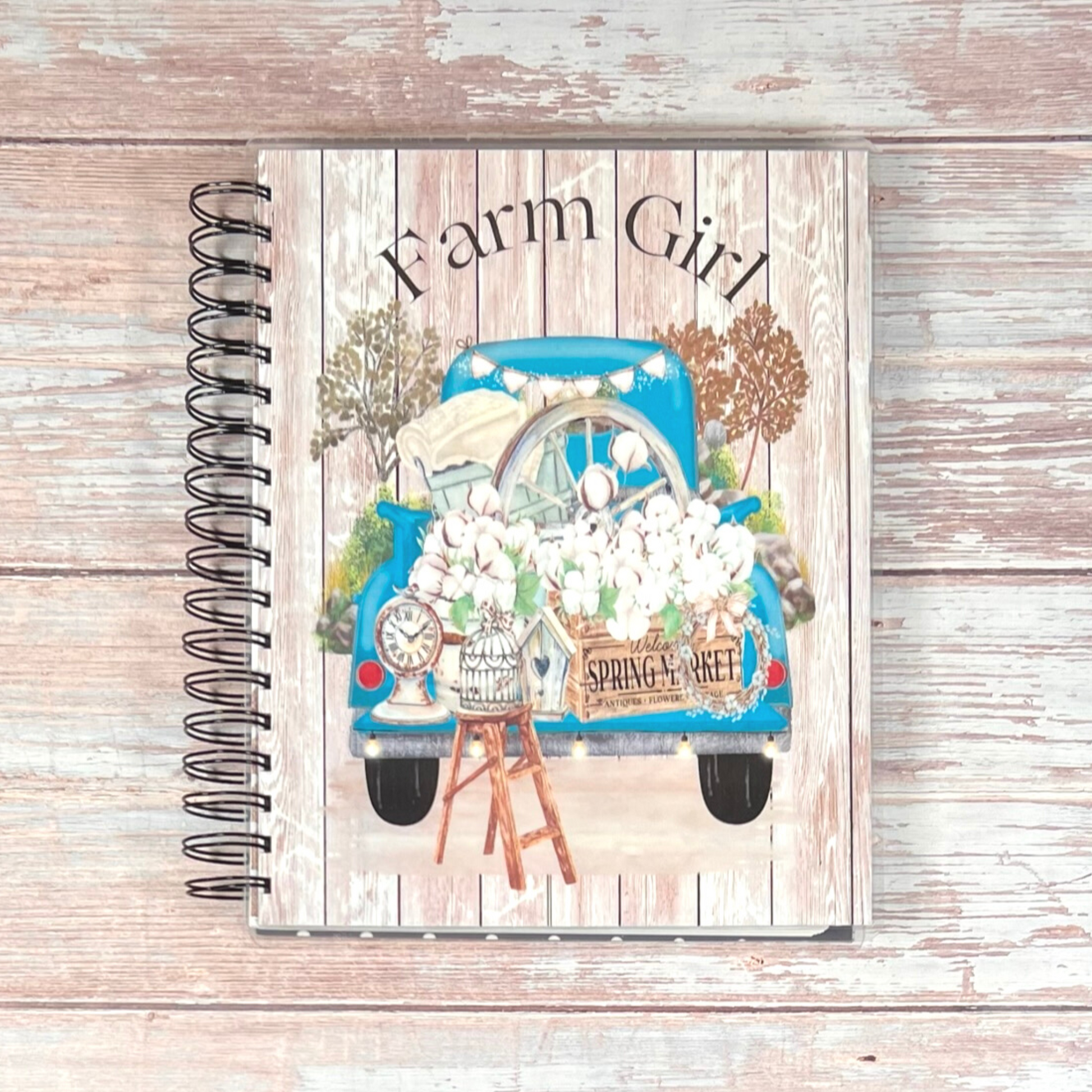 Personalized 6 Month Daily Planner 2023-2024 | Farm Girl Daily Planners Artful Planner Co. 
