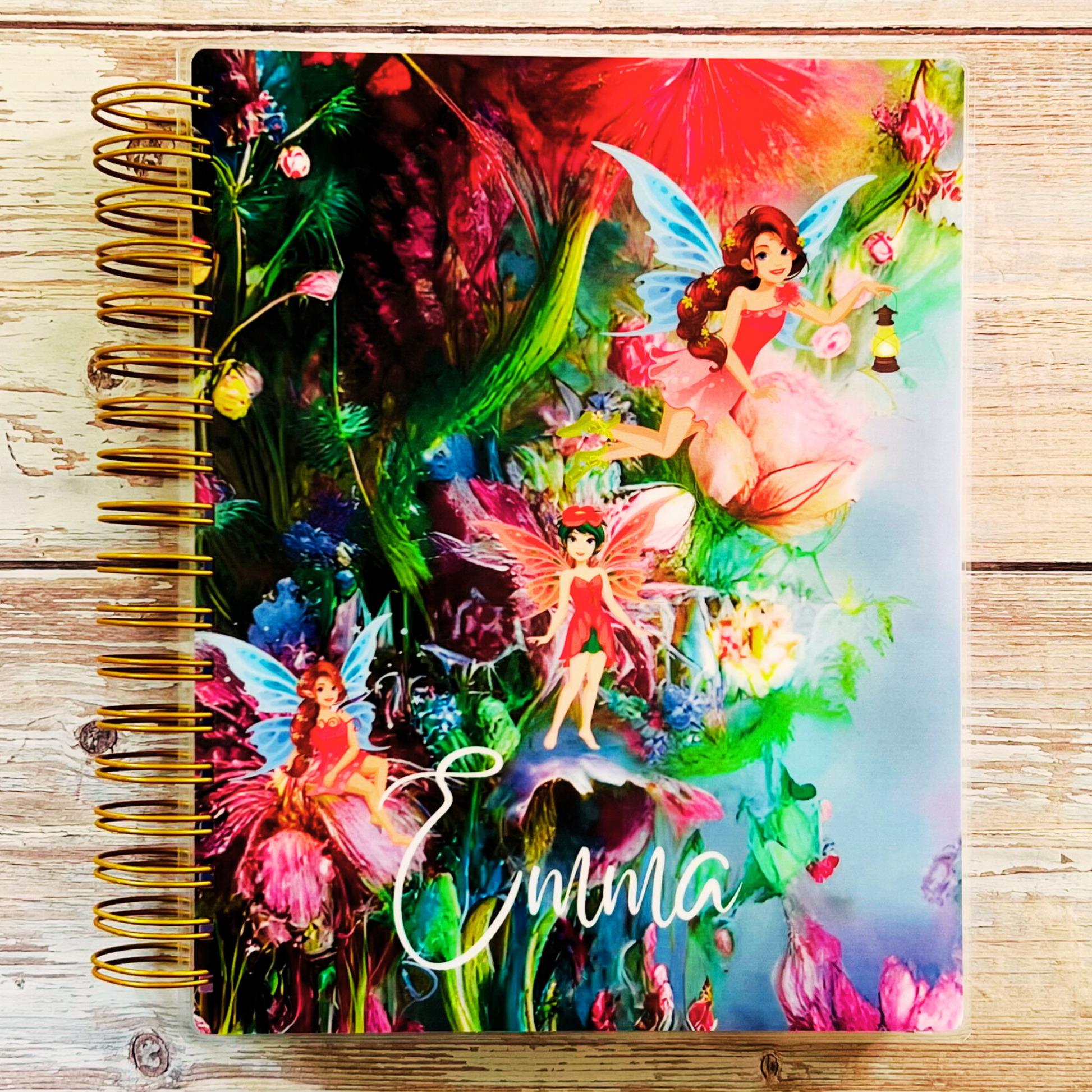 2023-2024 Personalized Monthly Planner - Ethereal Fairy Garden Monthly Planners Artful Planner Co. July-2023 20 Meal Planner Pages added to back +$3.00 
