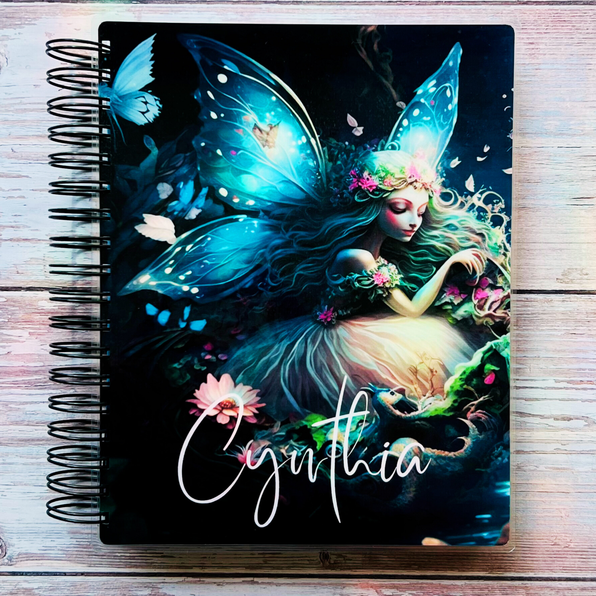 Personalized Weekly Planner 2023-2024 | Magical Fairy Weekly Planners Artful Planner Co. July-2023 Unlined Vertical 
