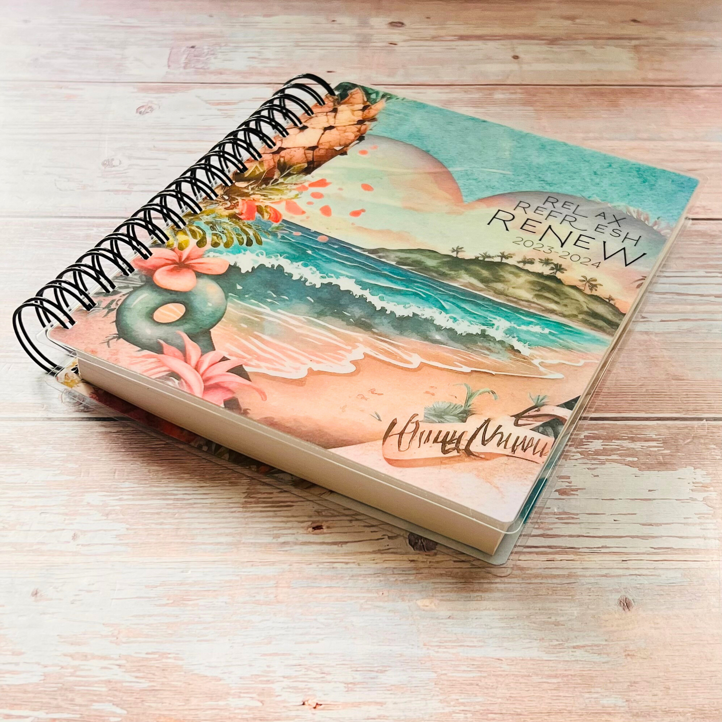 Personalized Weekly Planner | Relax Refresh Renew