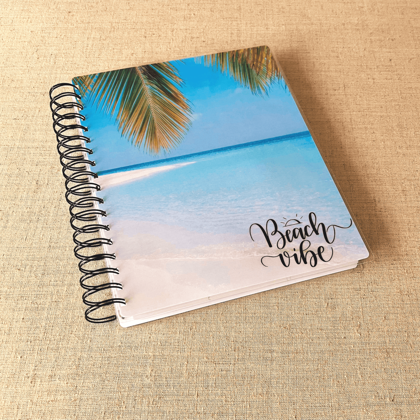 2023-2024 Personalized Monthly Planner - Beach Vibe Monthly Planners Artful Planner Co. July-2023 20 Meal Planner Pages added to back +$3.00 