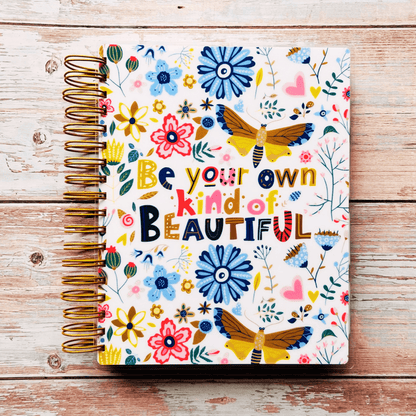 Personalized Weekly Planner 2023-2024 | Beautiful Kind Weekly Planners Artful Planner Co. July-2023 Unlined Vertical 