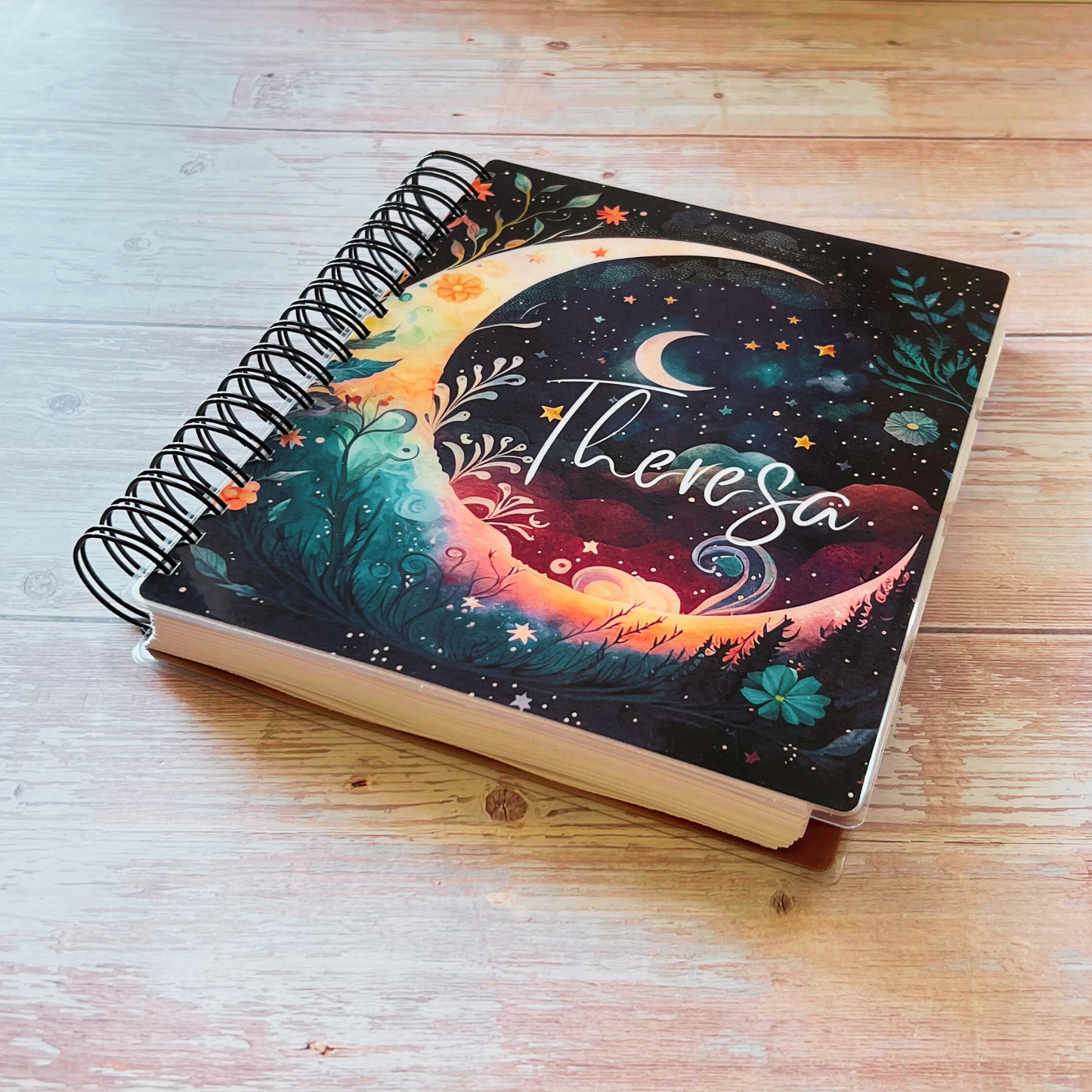 Personalized 6 Month Daily Planner 2023-2024 | Bohemian Moon Daily Planners Artful Planner Co. 