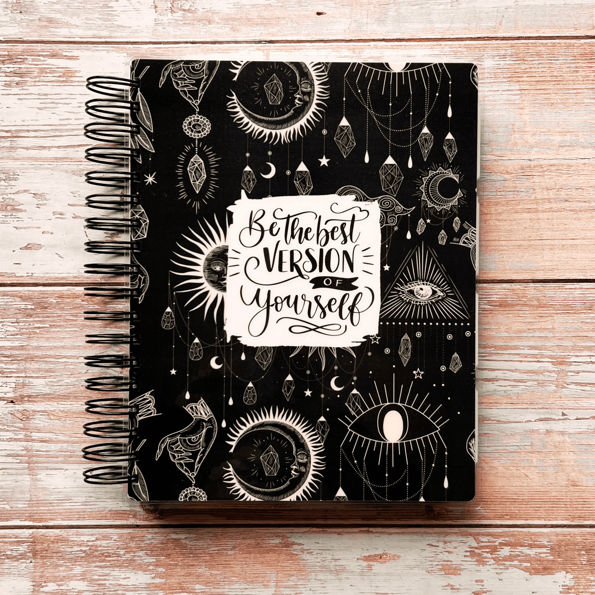 2023-2024 Personalized Monthly Planner - Celestial Night Monthly Planners Artful Planner Co. July-2023 20 Meal Planner Pages added to back +$3.00 