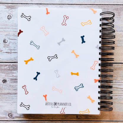 Personalized Weekly Planner 2023-2024 | Dog Love Weekly Planners Artful Planner Co. 