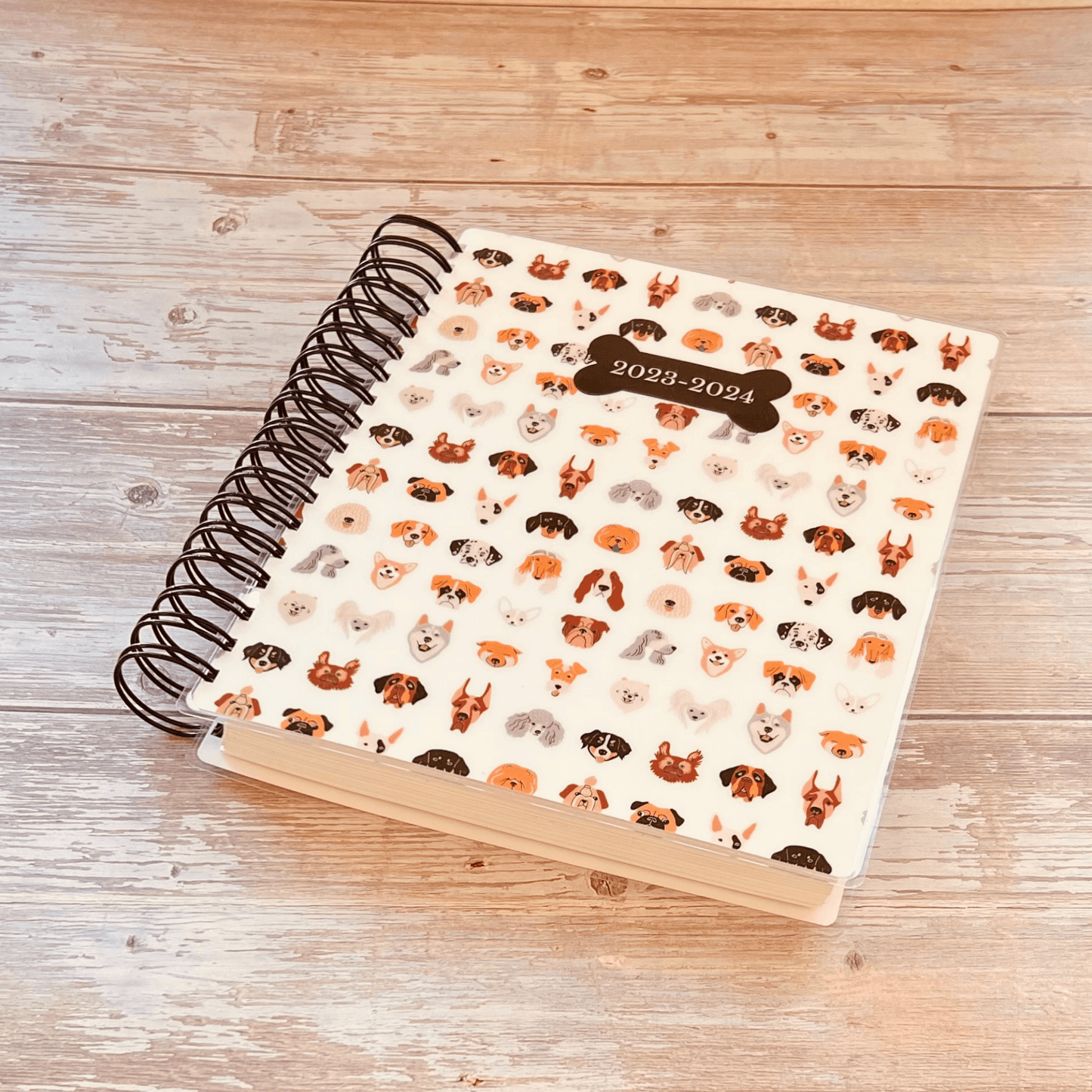Personalized Weekly Planner 2023-2024 | Dog Love Weekly Planners Artful Planner Co. 