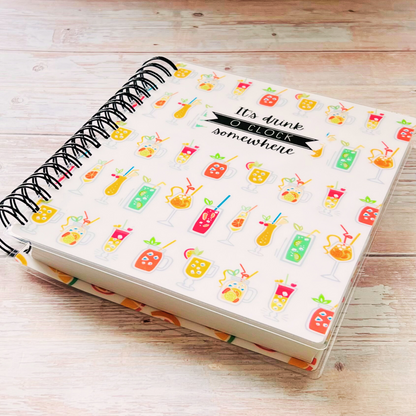 Personalized Weekly Planner 2023-2024 | Drink O Clock Weekly Planners Artful Planner Co. 