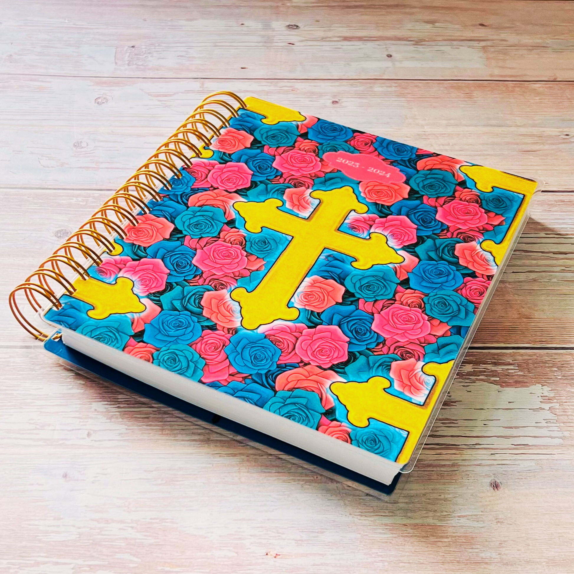 Personalized Weekly Planner 2023-2024 | Faith Roses Weekly Planners Artful Planner Co. 
