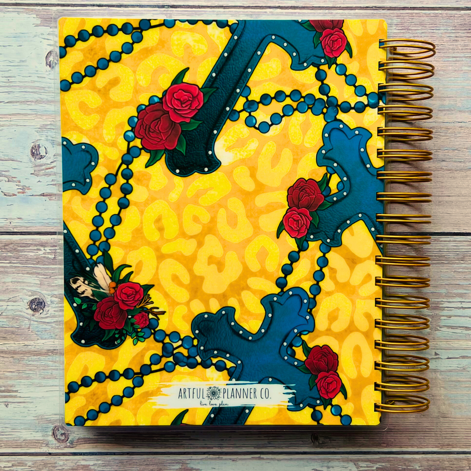 Personalized Weekly Planner 2023-2024 | Faith Roses Weekly Planners Artful Planner Co. 