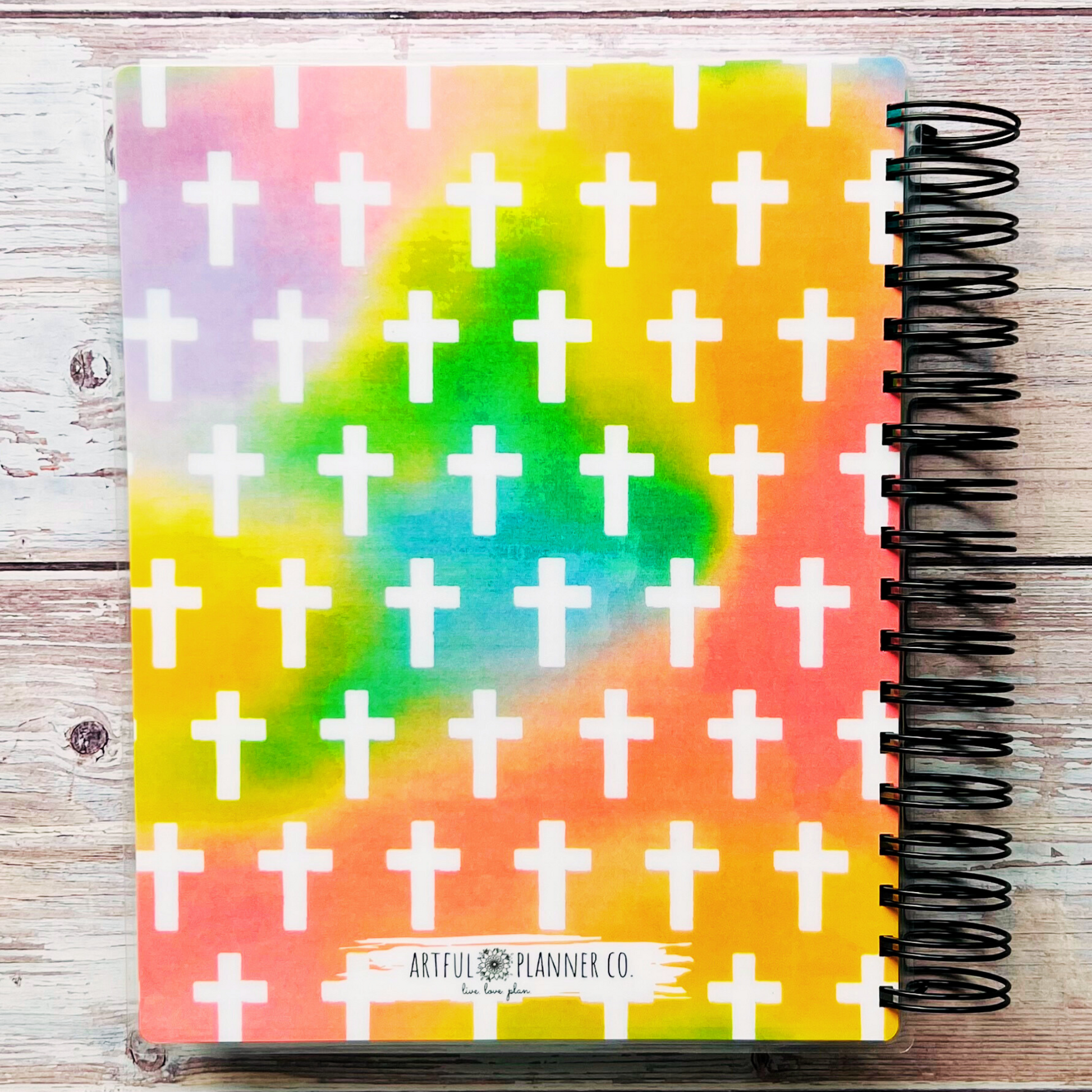 Personalized Weekly Planner 2023-2024 | Faith & Love Weekly Planners Artful Planner Co. 