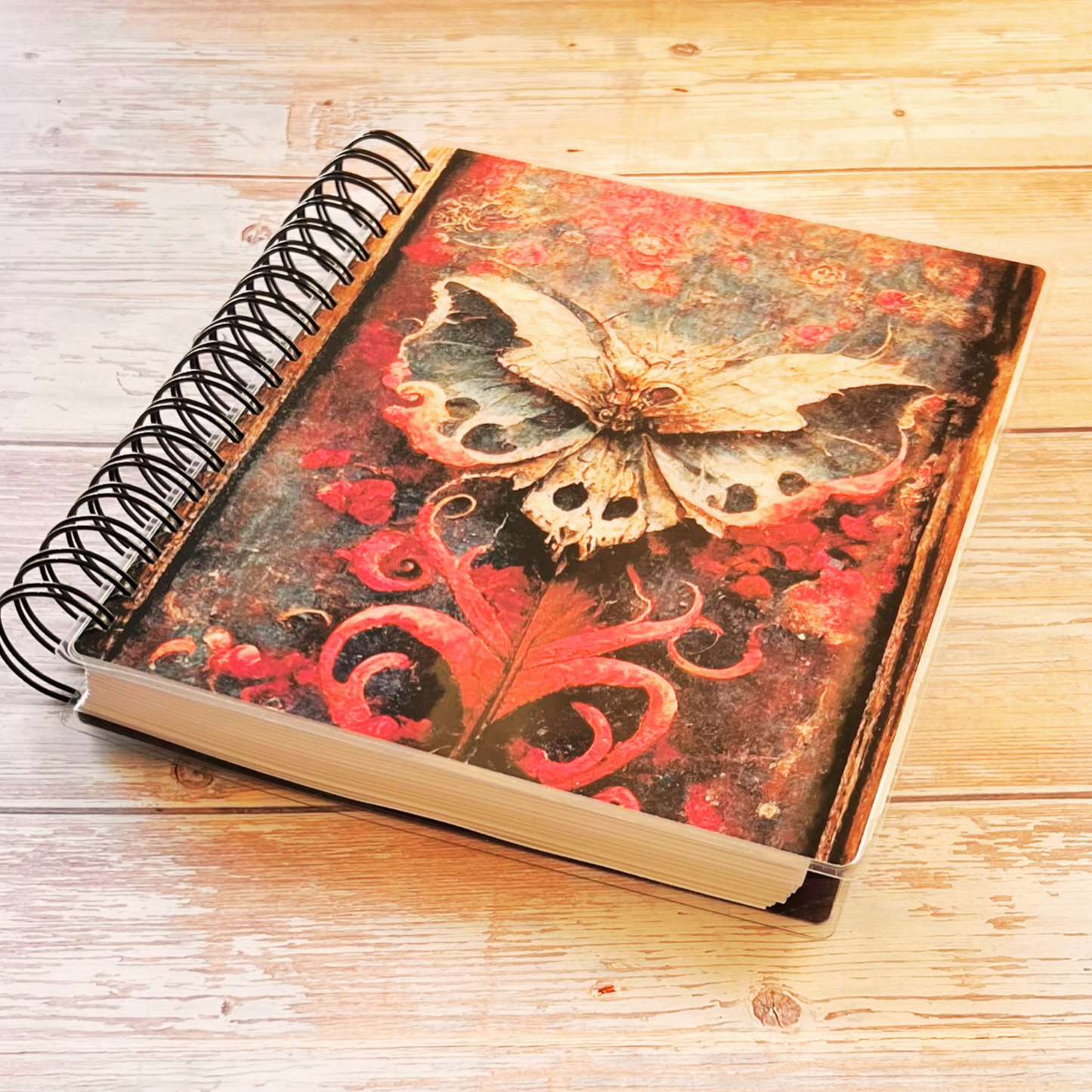 2023-2024 Personalized Monthly Planner - Gothic Moth Monthly Planners Artful Planner Co. 