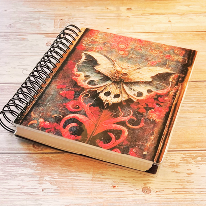 2023-2024 Personalized Monthly Planner - Gothic Moth Monthly Planners Artful Planner Co. 