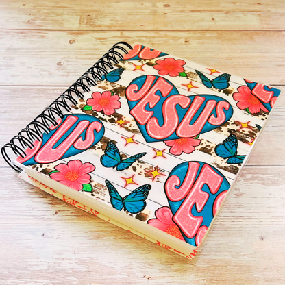 Personalized Weekly Planner 2023-2024 | Faith Butterflies Weekly Planners Artful Planner Co. 