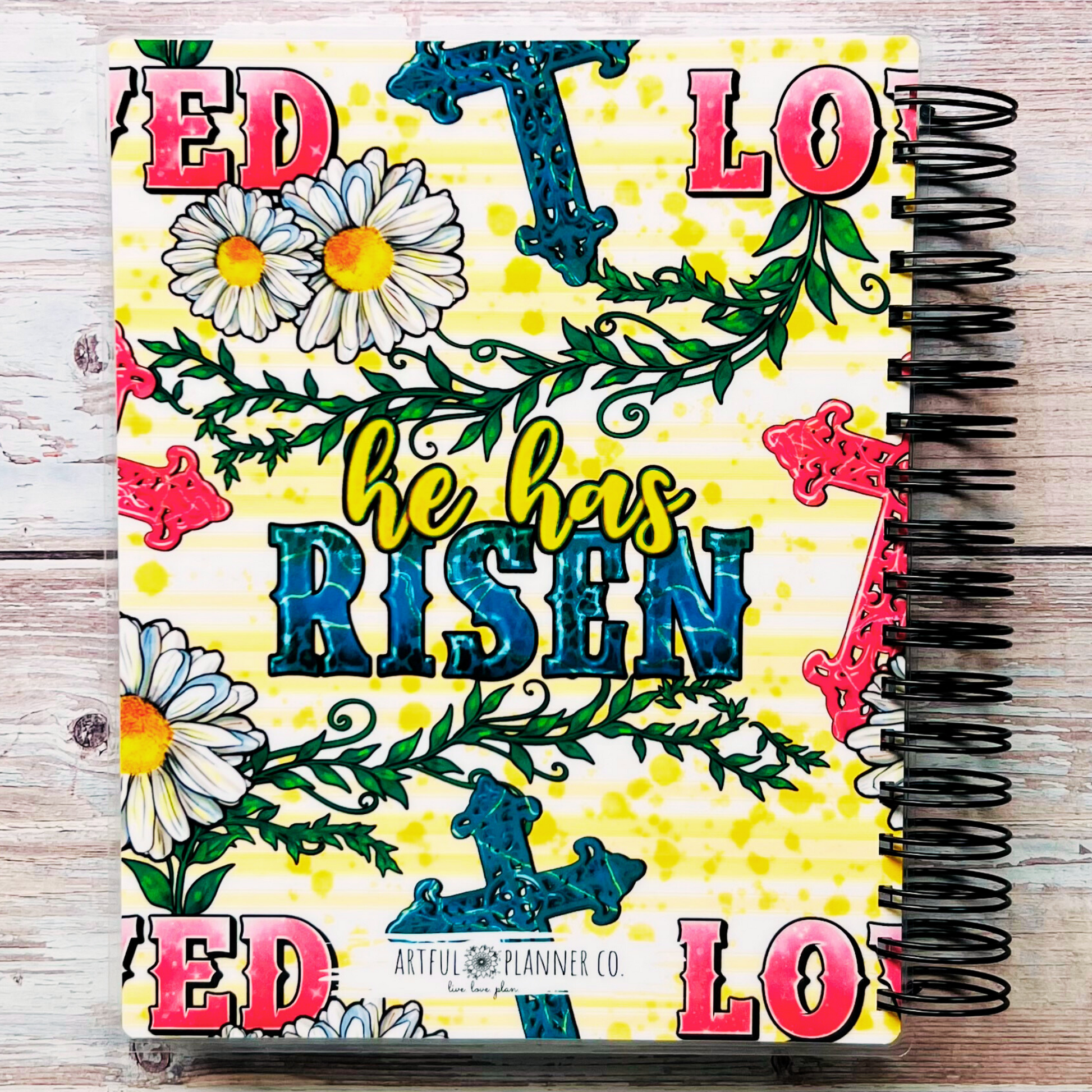 Personalized Weekly Planner 2023-2024 | Faith Butterflies Weekly Planners Artful Planner Co. 