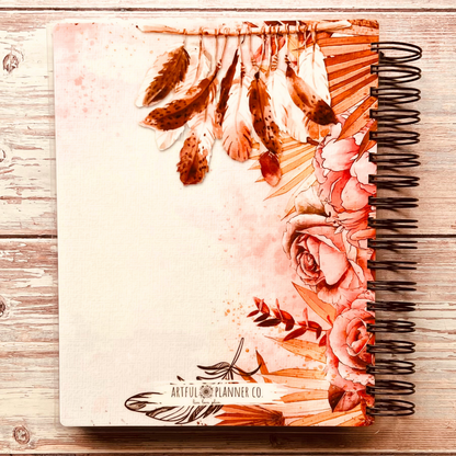 Personalized Weekly Planner 2023-2024 | Boho Wanderer Weekly Planners Artful Planner Co. 