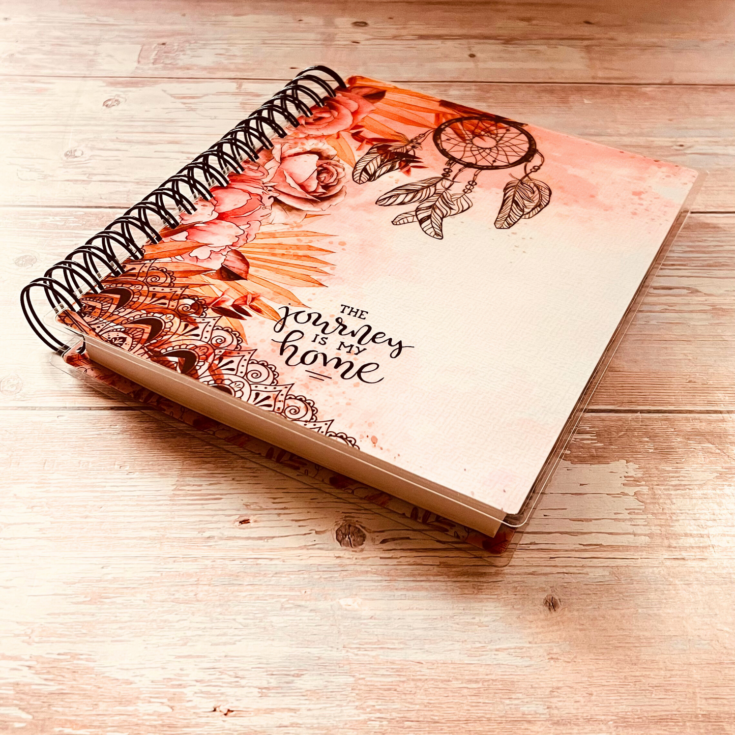 Personalized 6 Month Daily Planner 2023-2024 | Boho Wanderer Daily Planners Artful Planner Co. 