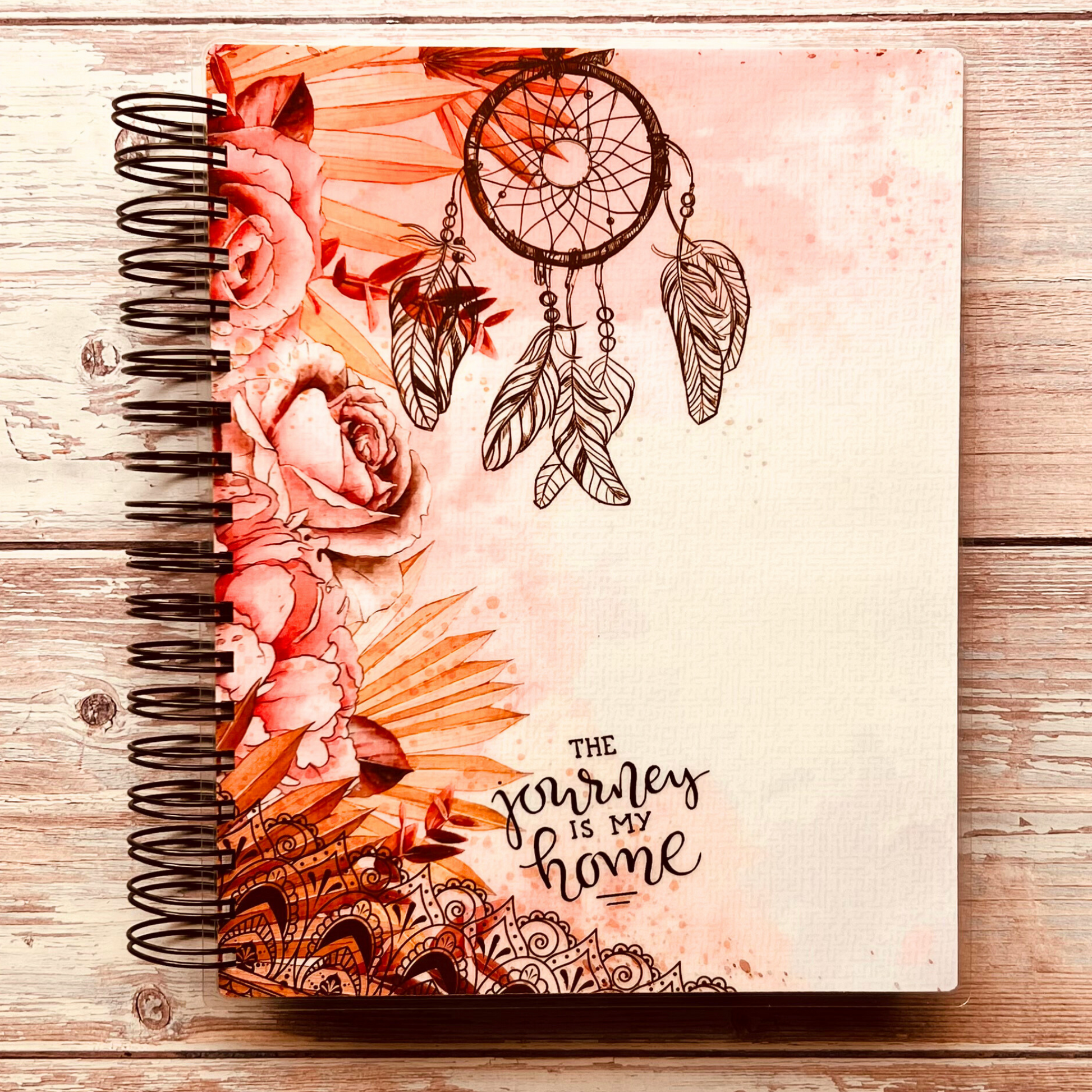 Personalized 6 Month Daily Planner 2023-2024 | Boho Wanderer Daily Planners Artful Planner Co. 