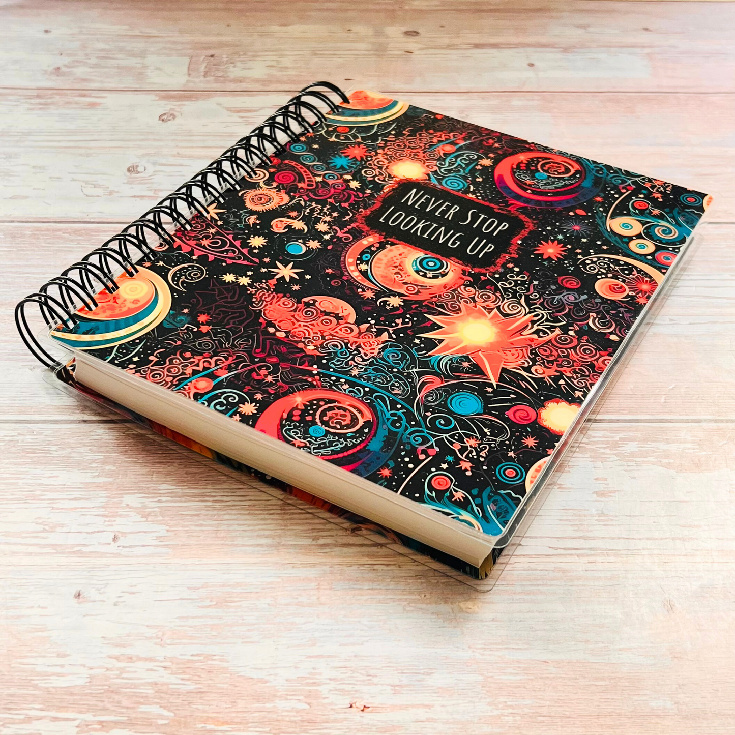 2023-2024 Personalized Monthly Planner - Space Monthly Planners Artful Planner Co. 
