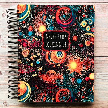2023-2024 Personalized Monthly Planner - Space Monthly Planners Artful Planner Co. 