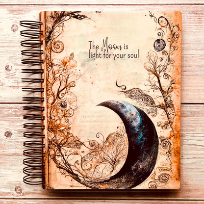 Personalized Monthly Planner - Celestial Moon Soul