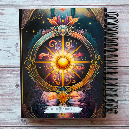 Personalized 6 Month Daily Planner 2023-2024 | Mystical Eye Daily Planners Artful Planner Co. 