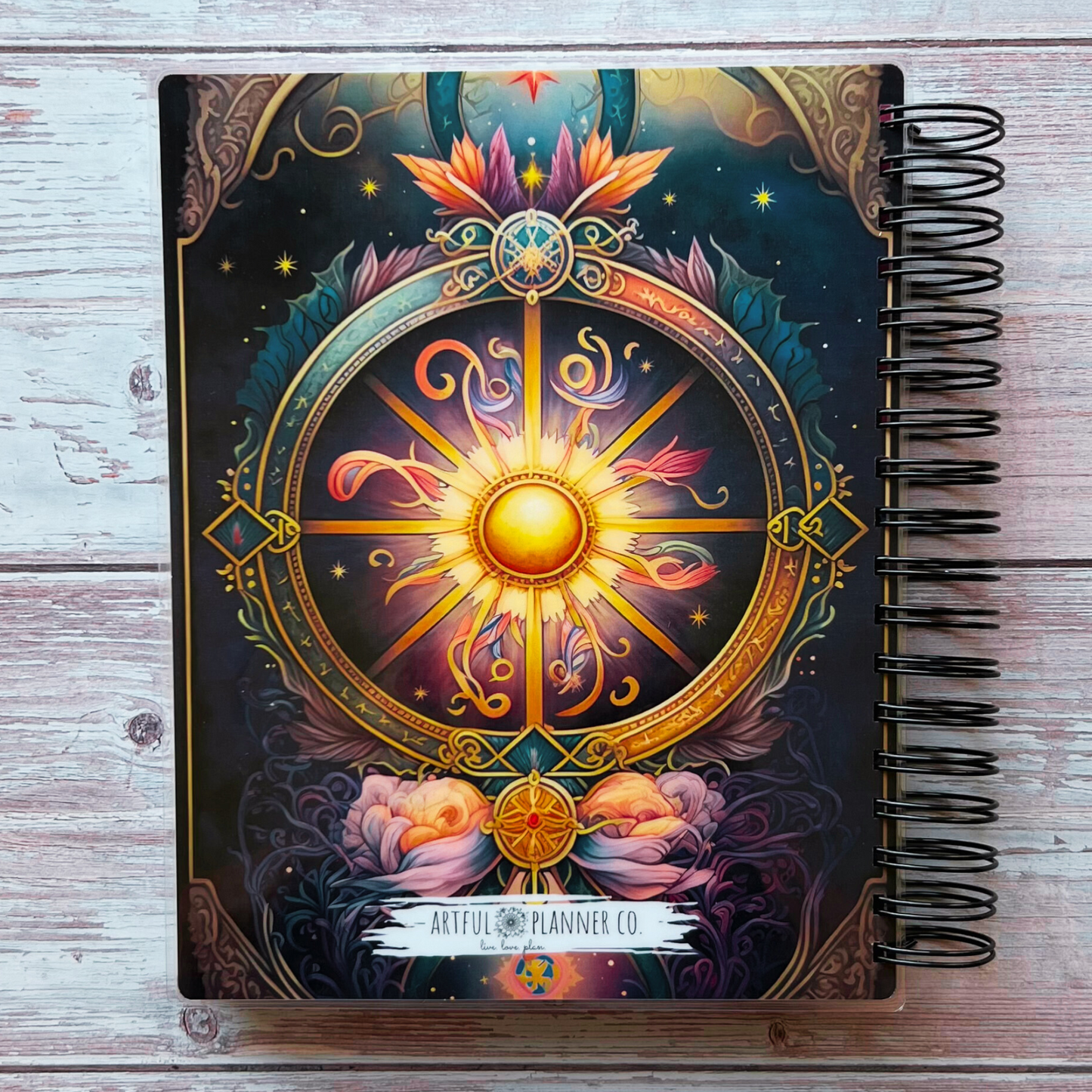 2023-2024 Personalized Monthly Planner - Mystical Eye Monthly Planners Artful Planner Co. 