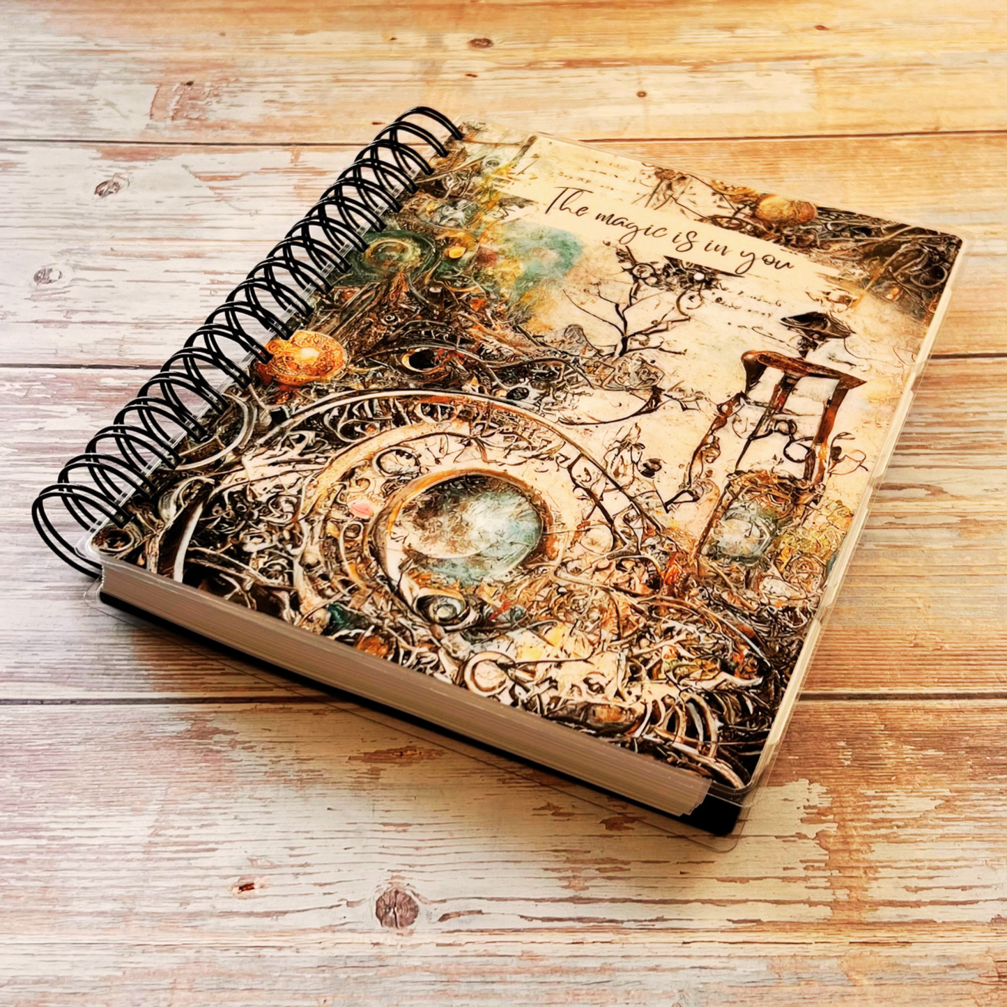 Personalized 6 Month Daily Planner 2023-2024 | Mystical Magic Daily Planners Artful Planner Co. 